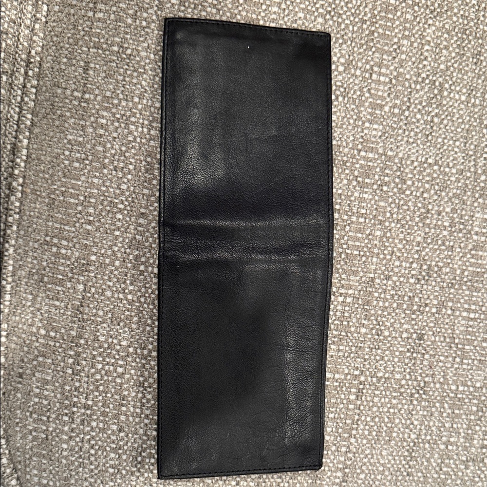 Men's Black Leather Nappa cowhide Wallet